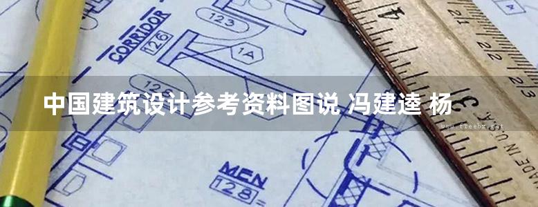 中国建筑设计参考资料图说 冯建逵 杨令仪